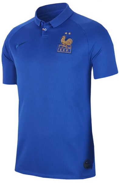 Camisa I Seleção da França 2019 Retro Home 100 anos 